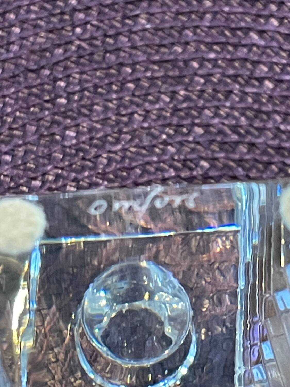 Orrefors Candle Holder Jan Johansson