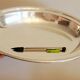 Oval Plateau Christofle Gallia In Silver-Plated Metal Beaded Frieze Basket Plaque