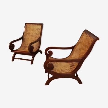Pair of planter's chairs