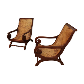 Pair of planter's chairs