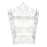 Vintage iron shelf