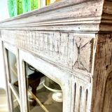 Patinated revamped display case
