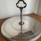 Silver-plated metal tray Roux-Marquiand