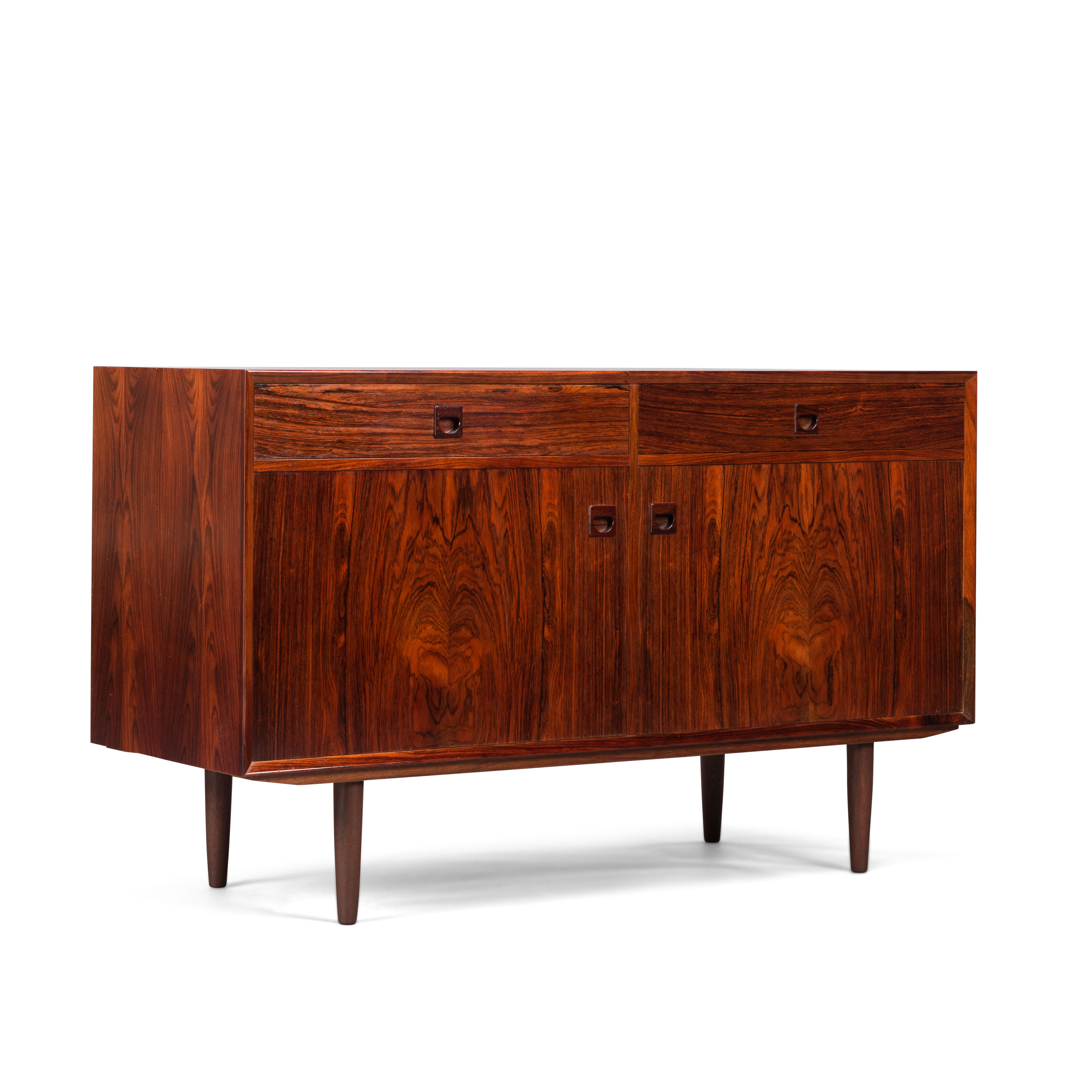 Danish Rosewood Sideboard by E. Brouer for Brouer Møbelfabrik, 1960s