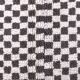 9x10 Checkered Brown White Moroccan Rug, 268x298Cm