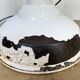Industrial British White Enamel Factory Pendant Lamp from Benjamin, 1960s
