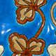 Vase decorated with flowers in enamels of longwy – early twentieth century