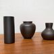 Vases en céramique minimalistes allemands de l'époque du milieu du siècle, Wormser Terra-Sigillata, années 1960, lot de 3