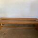 Pair of benches for rustic farmhouse table 1950