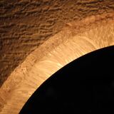 Vintage light mirror, 87x57 cm
