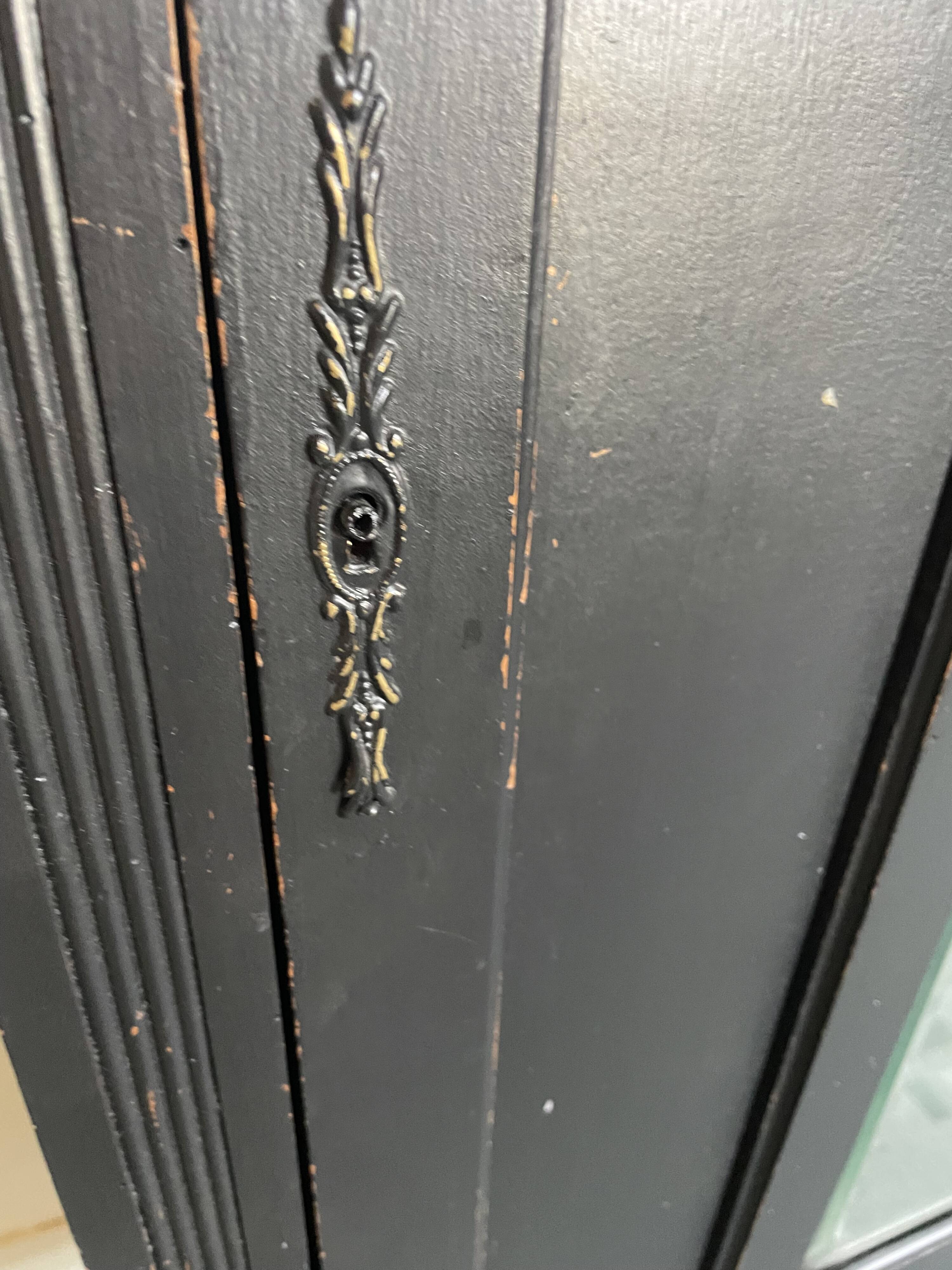 Old hotel wardrobe
