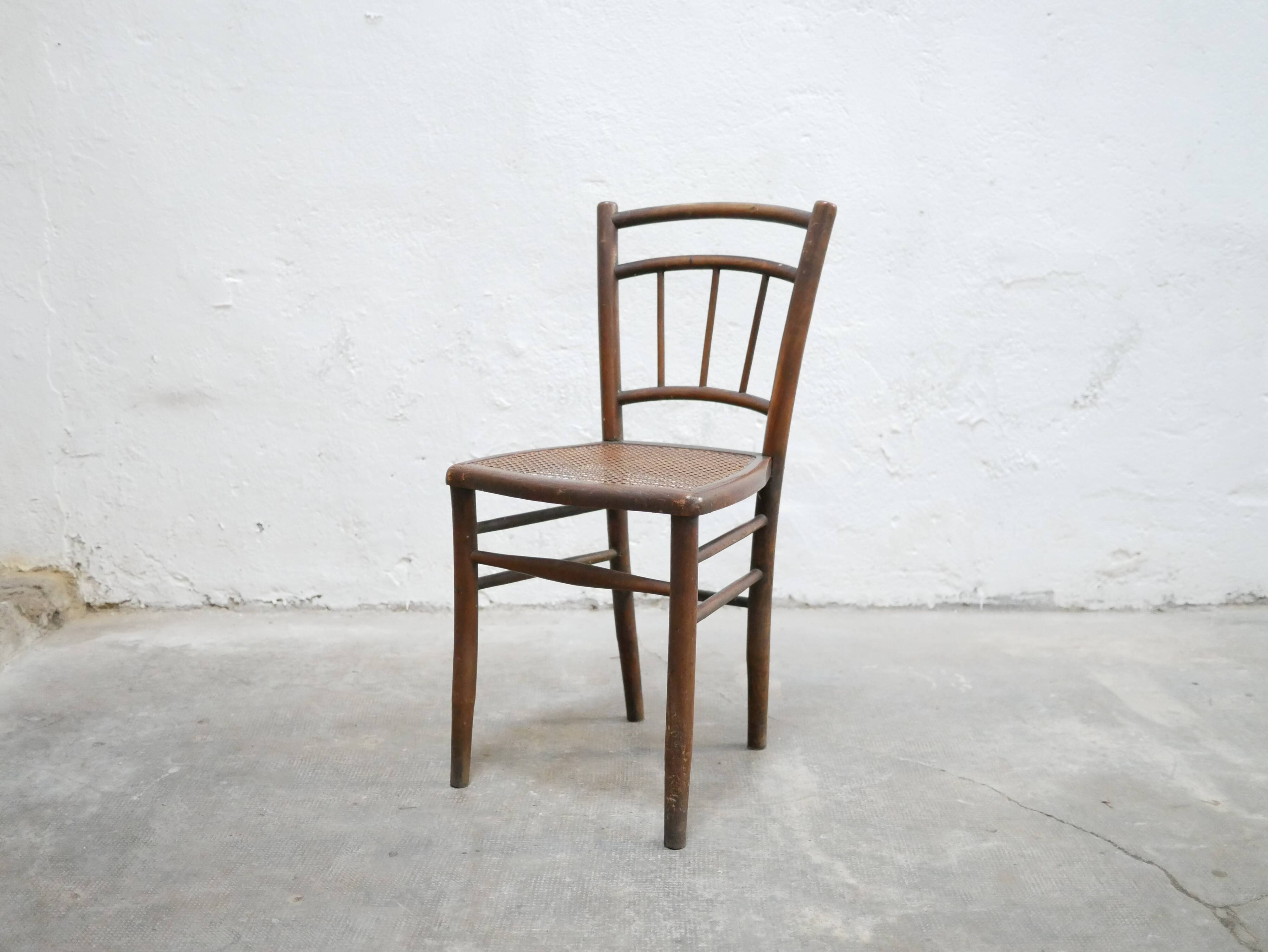 Chaise bistrot vintage cannée
