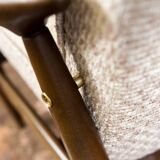 Pair of GFM-87 armchairs by Juliusz Kędziorek, GFM, Poland, 1960s