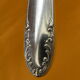 Set of 12 cheese or fruit knives handle in silver metal.