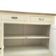 Vintage 3-door wooden sideboard