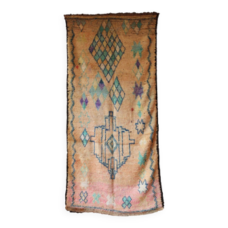Boujad. vintage moroccan rug, 148 x 338 cm