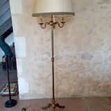 Vintage brass floor lamp
