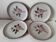 Set of 4 MBFA Pornic Rosita plates