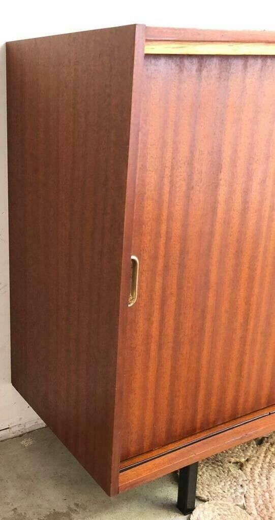 Danish wardrobe sliding doors 60s