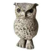 Very beautiful zoomorphic marble sculpture - Owl / Owl signed Jokerz