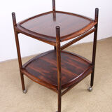 Brazilian service, 2 reversible trays Rosewood and Formica, Cantù Móveis for Interiores.