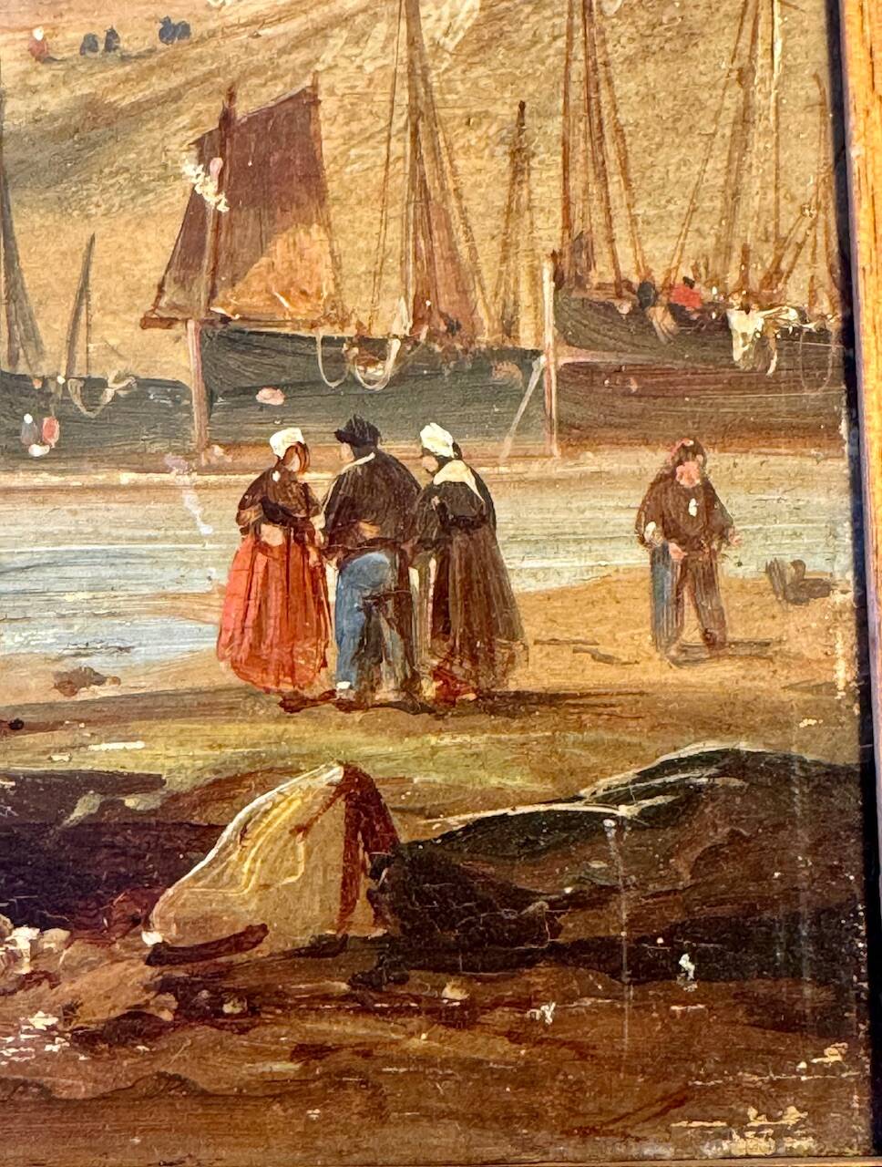 Painting, Seascape on the Opal Coast, 19th century