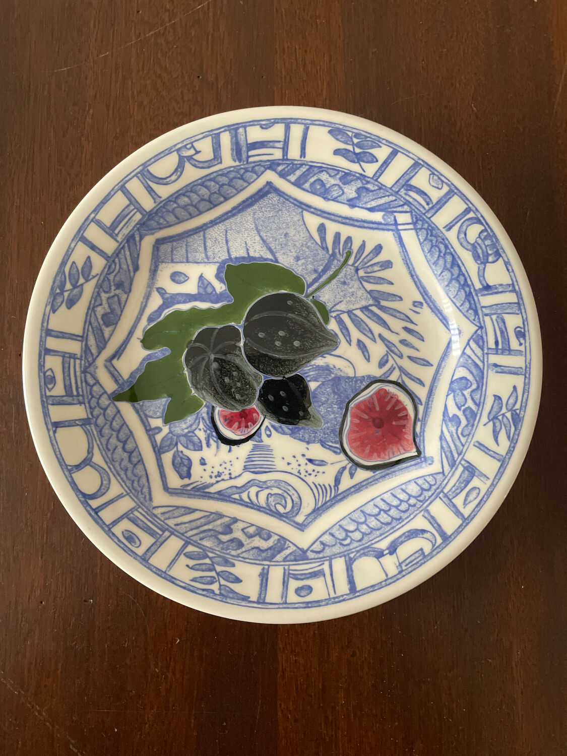 Set de 5 assiettes Gien pour le dessert