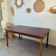 Vintage designer extendable table