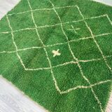 Handcrafted Moroccan Berber carpet 200 x 190 CM
