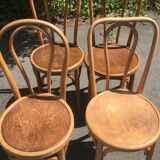 Bistro chairs called "pin"