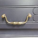 Navy blue chest of drawers