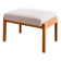 Ottoman danois Mid-Century Design par Ole Wanscher, années 1950