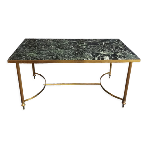 Table basse 1960 marbre - vert