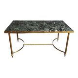 Table basse 1960 marbre vert