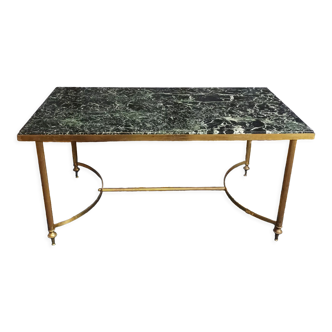 Coffee table 1960 green marble