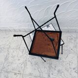 Pair of ceramic side tables