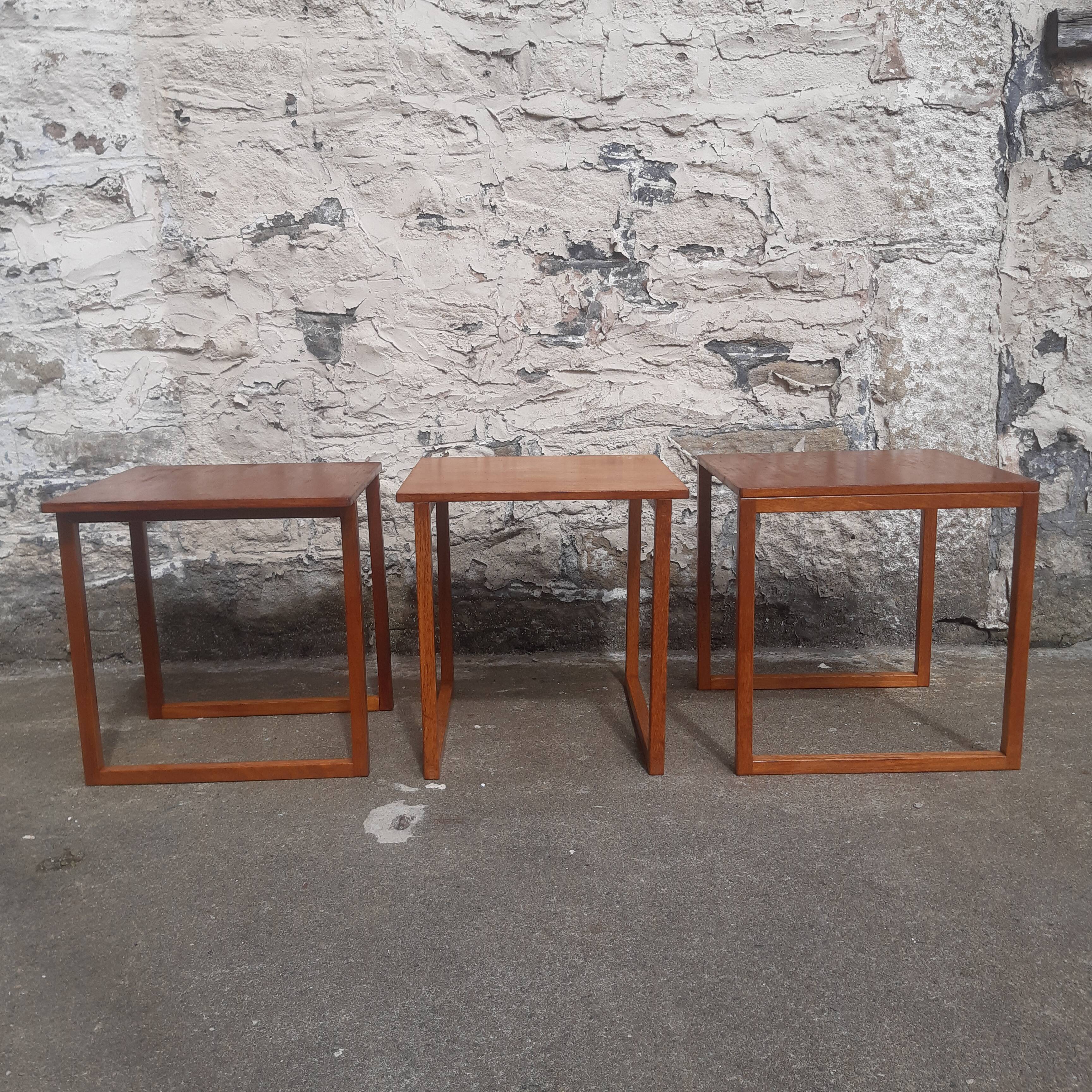 Kai kristiansen cube coffee tables