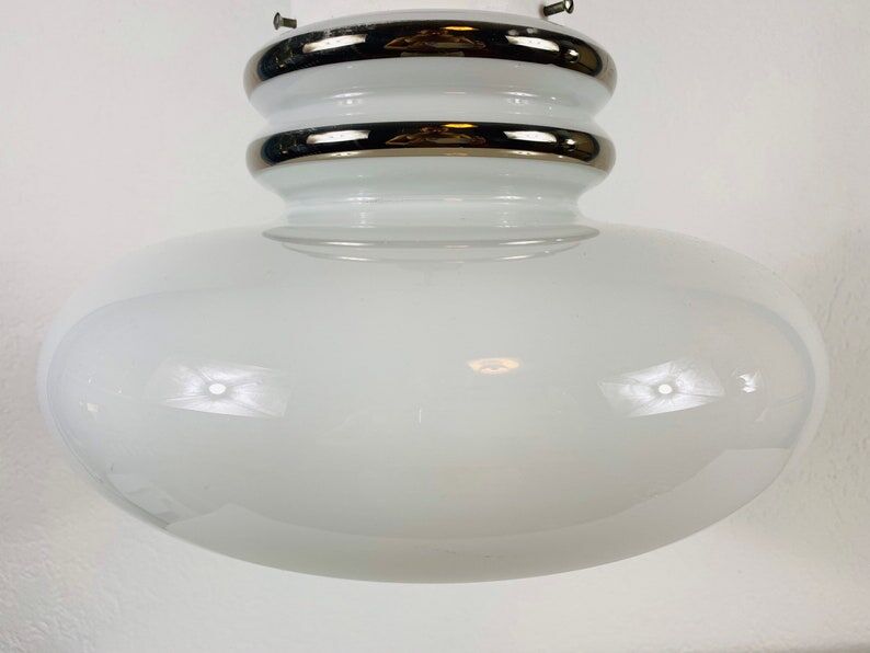 Glass pendant lamp Sölken, Germany, 1970s