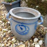 Two Alsatian stoneware pots