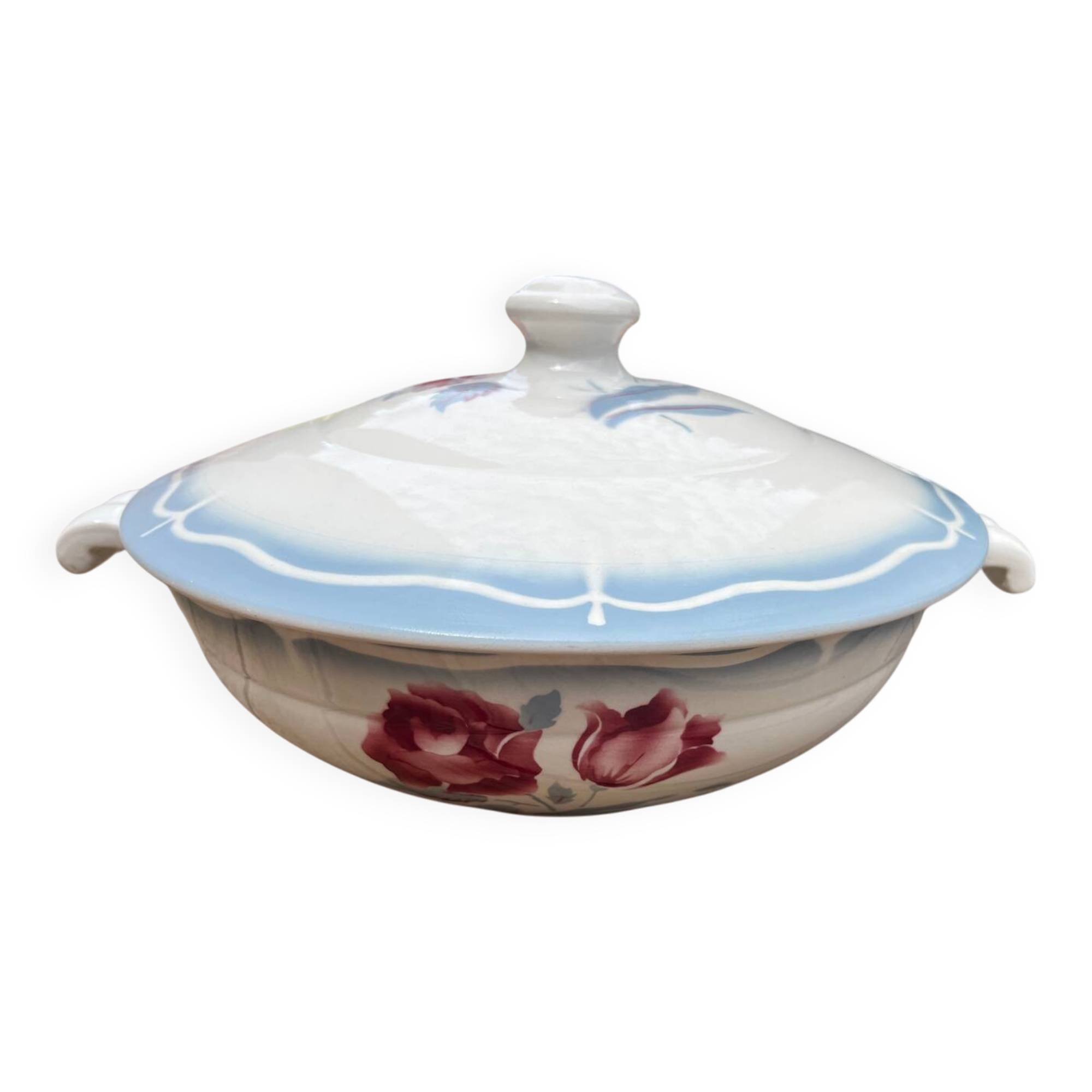 Digoin Sarreguemines soup tureen