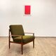 Fauteuil danois Mid-Century en teck par Grete Jalk pour France & Søn, Danemark, 1950s