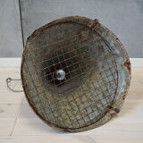 Metal lamp, industrial style, 50's