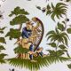 Antique decorative plate Moustiers France