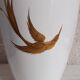 Antique vase converted into a lamp, Heinrich manufacture, from the 1950s.