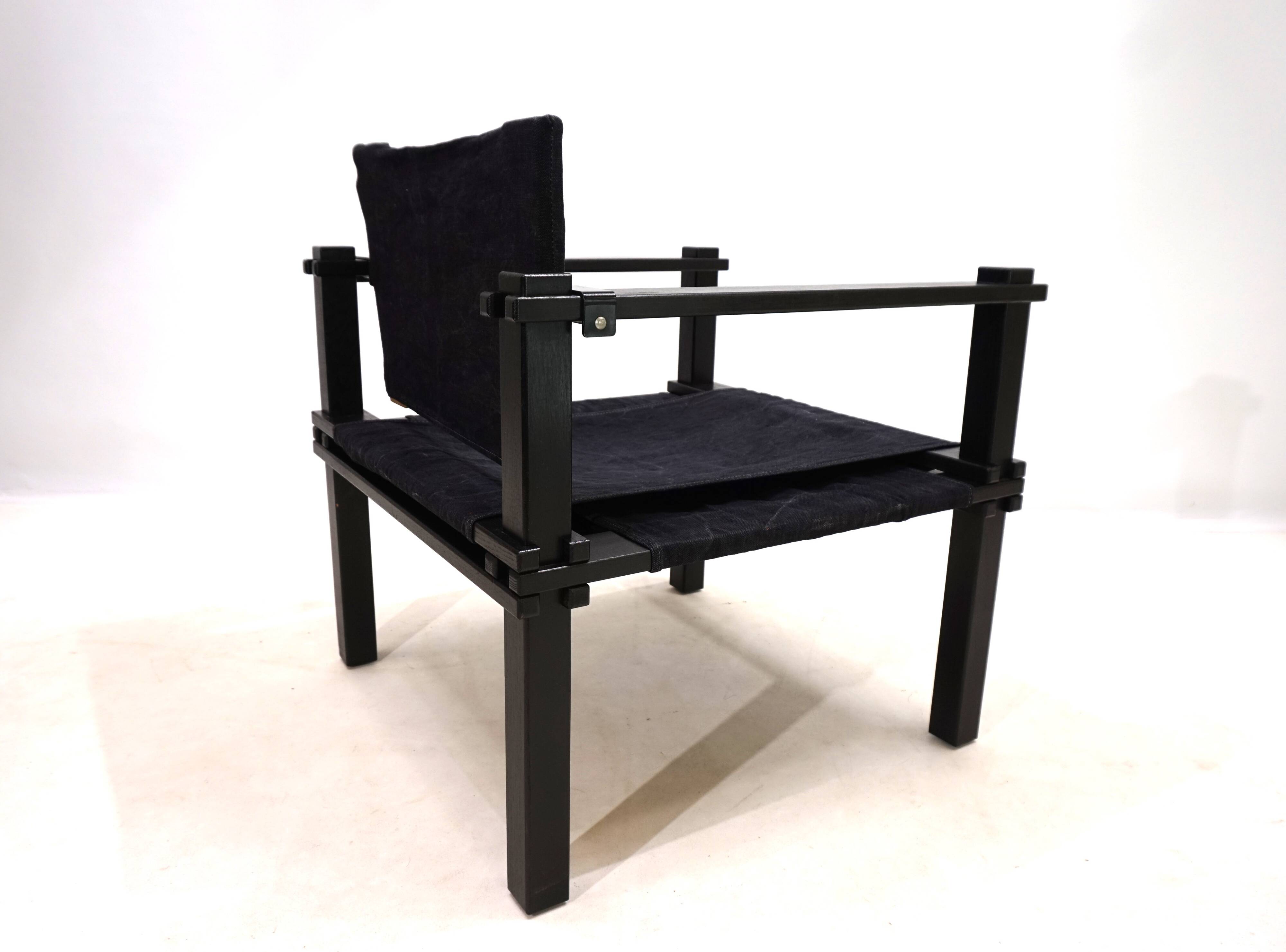 Bofinger set of 2 Farmer lounge chairs with table by Gerd Lange, 1960