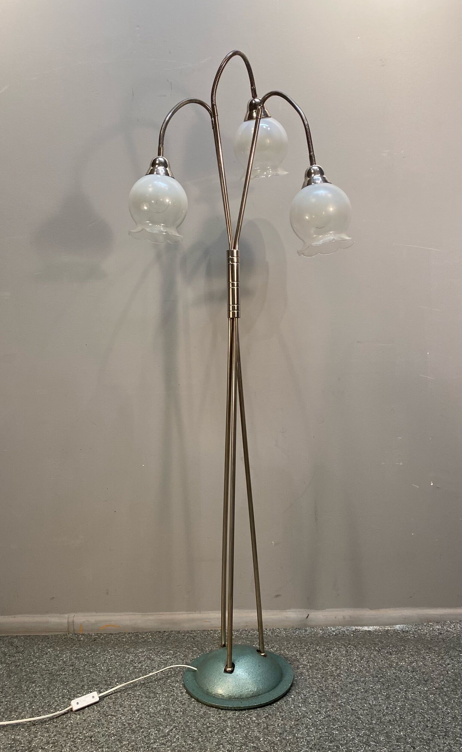 Three-arm lamp, vintage 60’