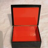 Old box with landscape decoration, School of Fédoskino, Russia