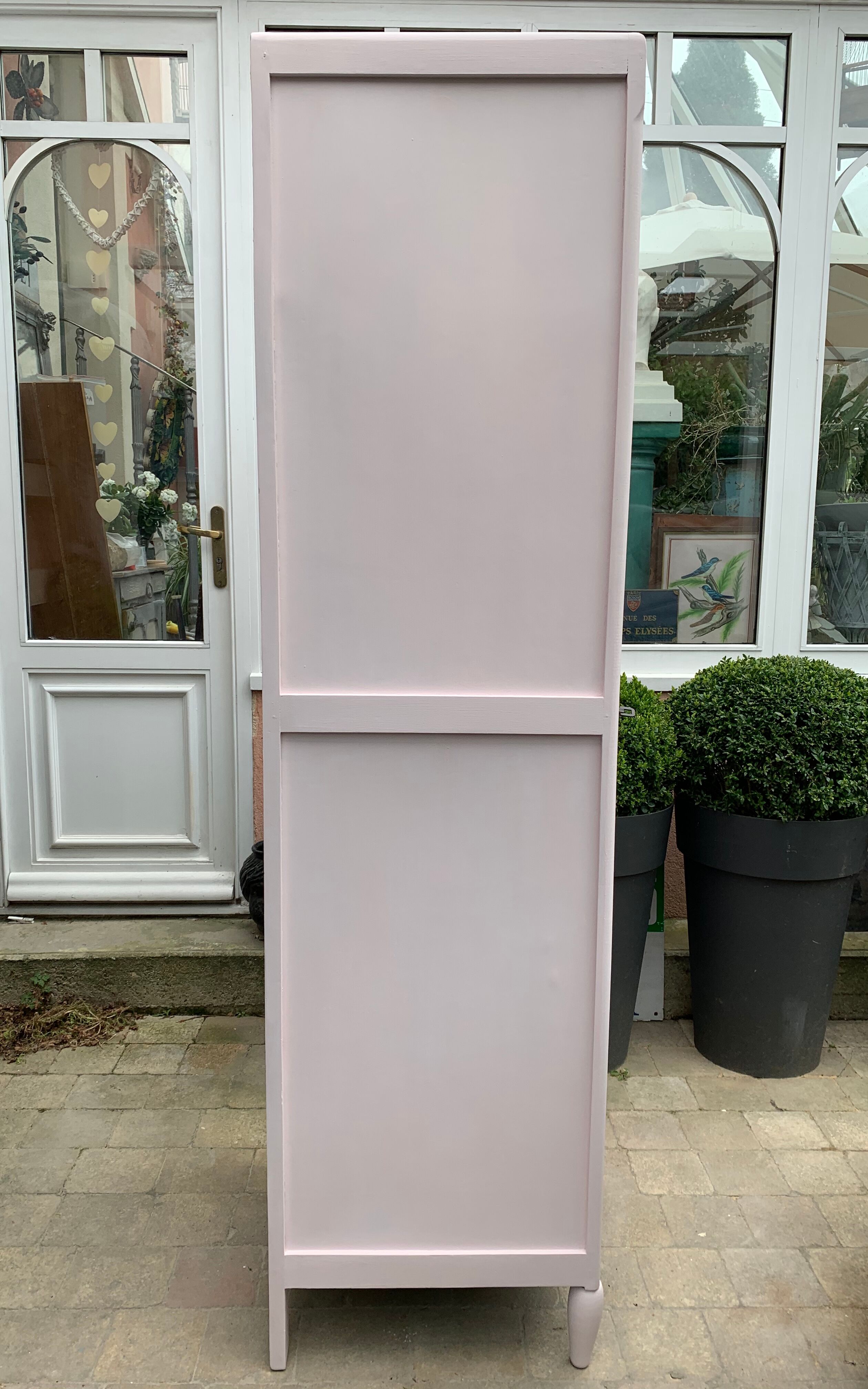 Powder pink Parisian wardrobe