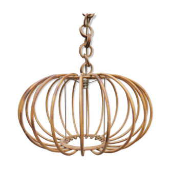 Rattan hanging