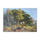 Tableau HST "Paysage de sous bois" signé Léon Pellenc (1819-1894)